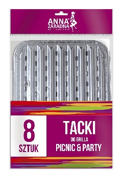 Anna Zaradna tacki do grilla 8szt