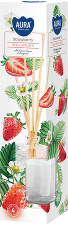 Bispol dyfuzor zapachowy odświeżacz patyczki DZ45-73 Truskawka 45ml