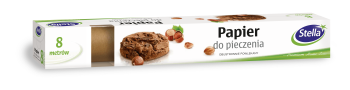 Stella papier do pieczenia brązowy box 8m