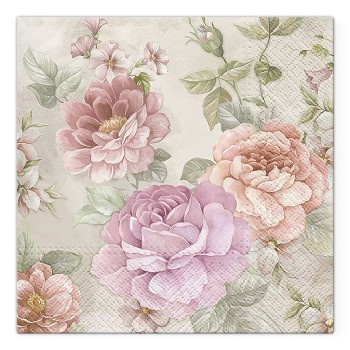 Serwetki papierowe PAW "Romantyczne Róże" TL705500 - 20 szt.