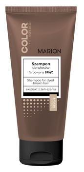 Marion Color Esperto szampon do włosów farbowany brąz 200ml