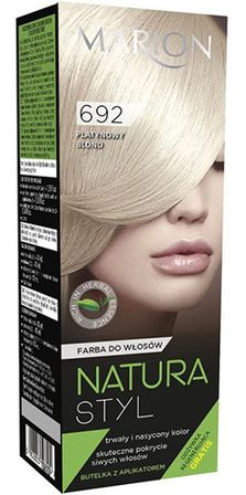 Farba do włosów Marion Natura Styl 692 Platynowy Blond