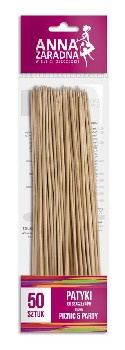Anna Zaradna patyki do szaszłyków długie 50szt