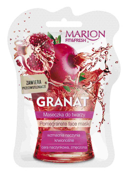 Marion Maseczka do Twarzy Granat Wzmocnienie Naczyń 7,7ml