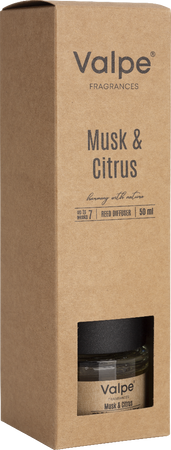 Bispol odświeżacz patyczki zapachowe Piżmo Cytrusy DZ50-328