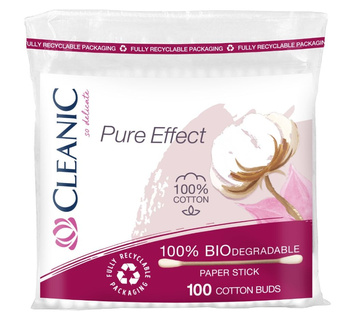 Cleanic patyczki Pure Efect folia 100szt