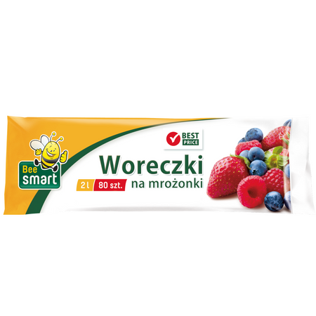 Bee Smart woreczki na mrożonki 2l 80 szt.