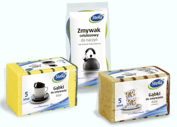 Stella Zestaw gąbek do zmywania