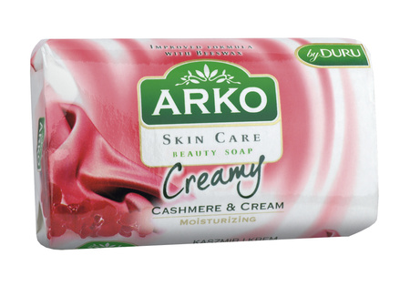 Arko Skin Care Kaszmir i krem Mydło kosmetyczne nawilżające 90 g