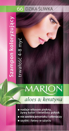 Marion szamponetka Dzika Śliwka 66 szampon koloryzujący 40ml
