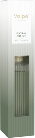 Bispol Valpe dyfuzor w prążkowanym szkle VD-002-461 Kwiatowa bryza 135ml