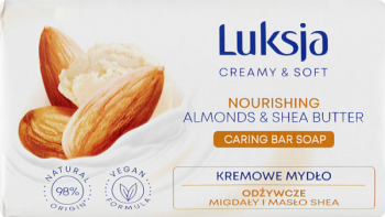 Luksja mydło Odżywcze Migdały i Masło Shea Creamy & Soft 90 g