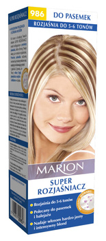 Marion Super Rozjaśniacz do pasemek 986 5-6 tonów