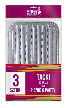 Anna Zaradna tacki do grilla duże 3szt