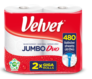 Velvet Jumbo Duo Ręcznik papierowy 2 rolki