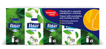 Velvet Aroma Chusteczki higieniczne zapachowe 10 x 9 sztuk