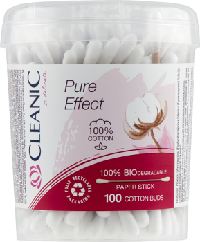 Cleanic Pure Effect Patyczki higieniczne 100 sztuk