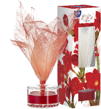 Bispol odświeżacz dyfuzor zapachowy "liść" DZ50l-382 Czerwone kwiaty