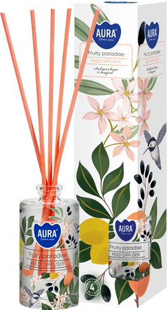 Bispol odświeżacz dyfuzor zapachowy patyczki DZ45-344 Owocowy Raj 45ml