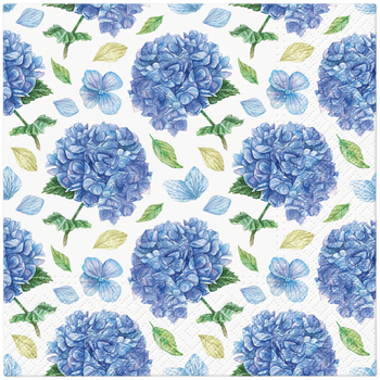 Serwetki PAW Rythmie Hortensja 33x33 cm, 20 sztuk