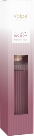 Bispol Valpe dyfuzor w prążkowanym szkle VD-002-460 Kwiat wiśni 135ml