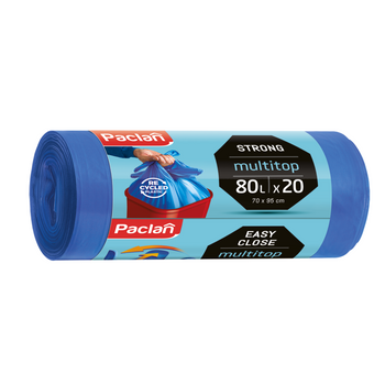 Paclan Multitop Strong worki na śmieci 80l 20 szt
