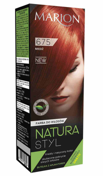 Farba do włosów Marion Natura Styl 675 Miedź