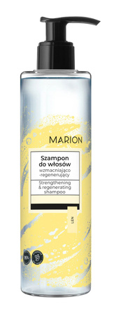 Marion szampon do włosów wzmacniająco - regenerujący len 300ml