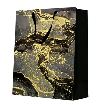 Torba Prezentowa Paw Premium Marmurowa 26,5x33,5x13 - 10szt Elegancka