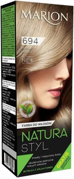 Farba do włosów Marion Natura Styl 694 Popielaty Blond