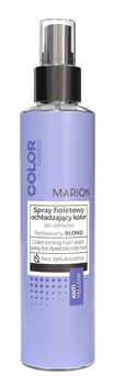 Marion Color Esperto spray fioletowy do włosów ochładzająca kolor blond 150ml