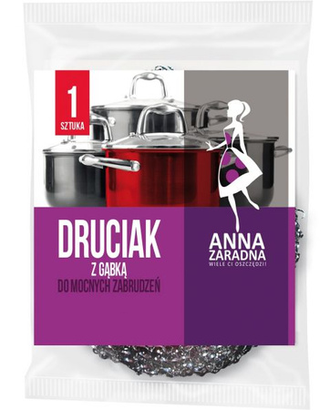 Anna Zaradna druciak z gąbką