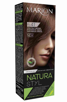 Farba do włosów Marion Natura Styl 641 Kasztanowy Brąz
