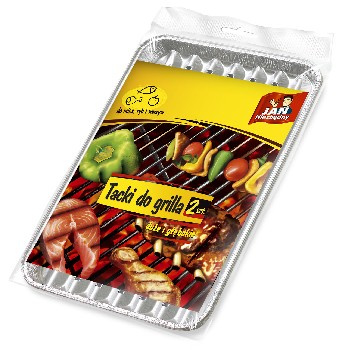 Jan Niezbędny Tacki do grilla duże 2szt