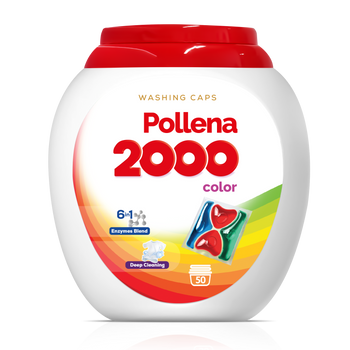 POLLENA 2000 Kapsułki do prania 50 szt. Kolor