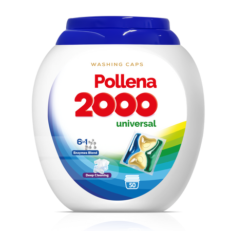 POLLENA 2000 Kapsułki do prania 50 szt. Uniwersalne