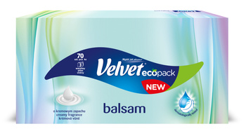 Velvet Balsam Chusteczki uniwersalne o kremowym zapachu 70 sztuk