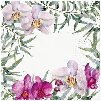 PAW serwetki TaT Elegant Orchid 33x33 cm TL704100