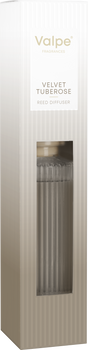 Bispol Valpe dyfuzor w prążkowanym szkle VD-002-462 Aksamitna tuberoza 135ml