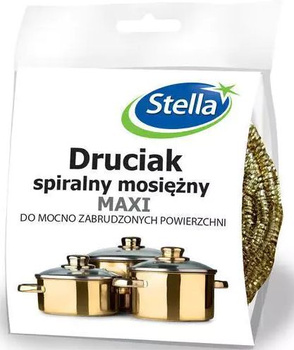 Stella druciak spiralny mosiężny Maxi