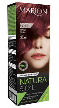 Marion Natural farba do włosów 651 Ciemna Wiśnia