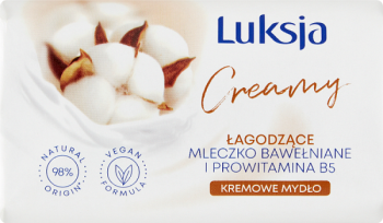 Luksja mydło Mleczko Bawełniane i Prowitamina B5 100g