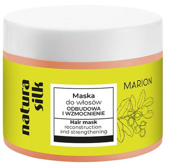 Marion Natura Silk maska do włosów odbudowa i wzmocnienie 300ml