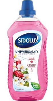 Sidolux płyn uniwersalny z octem malinowym 1L