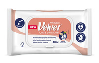 Velvet nawilżany papier toaletowy Ultra Sensitive 48 szt