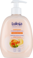 Luksja mydło w płynie Energetyzujące Brzoskwinia i Biała Herbata Creamy & Soft 500 ml