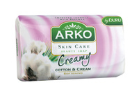 Arko Skin Care Bawełna i krem Zmiękczające mydło kosmetyczne 90 g