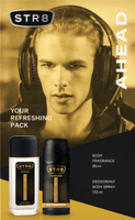 STR8 Zestaw Kosmetyków Ahead (Dezodorant naturalny 85ml + Dezodorant Spray 150ml)