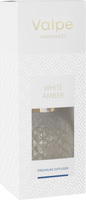 Valpe dyfuzor w kryształowym szkle Biały bursztyn 100ml