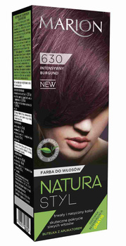 Farba do włosów Marion Natura Styl 630 Intensywny Burgund